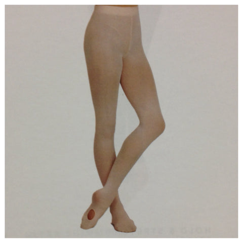1916 Ultra Soft Self Knit Waistband Transition Tights Adult - Dance Tampa