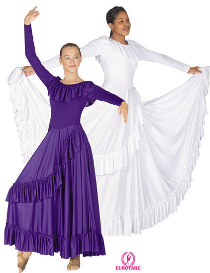 Plus Size Polyester Revelation Dress (13779p)