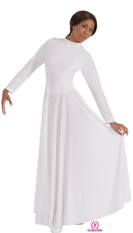 Adult Polyester High Neck Liturgical Dress (13847)